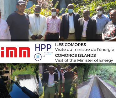 Ministerial visit to IMM rehabilitation sites of hydroelectric plants in the Comoros Islands